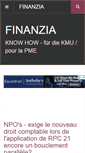Mobile Screenshot of finanzia.ch